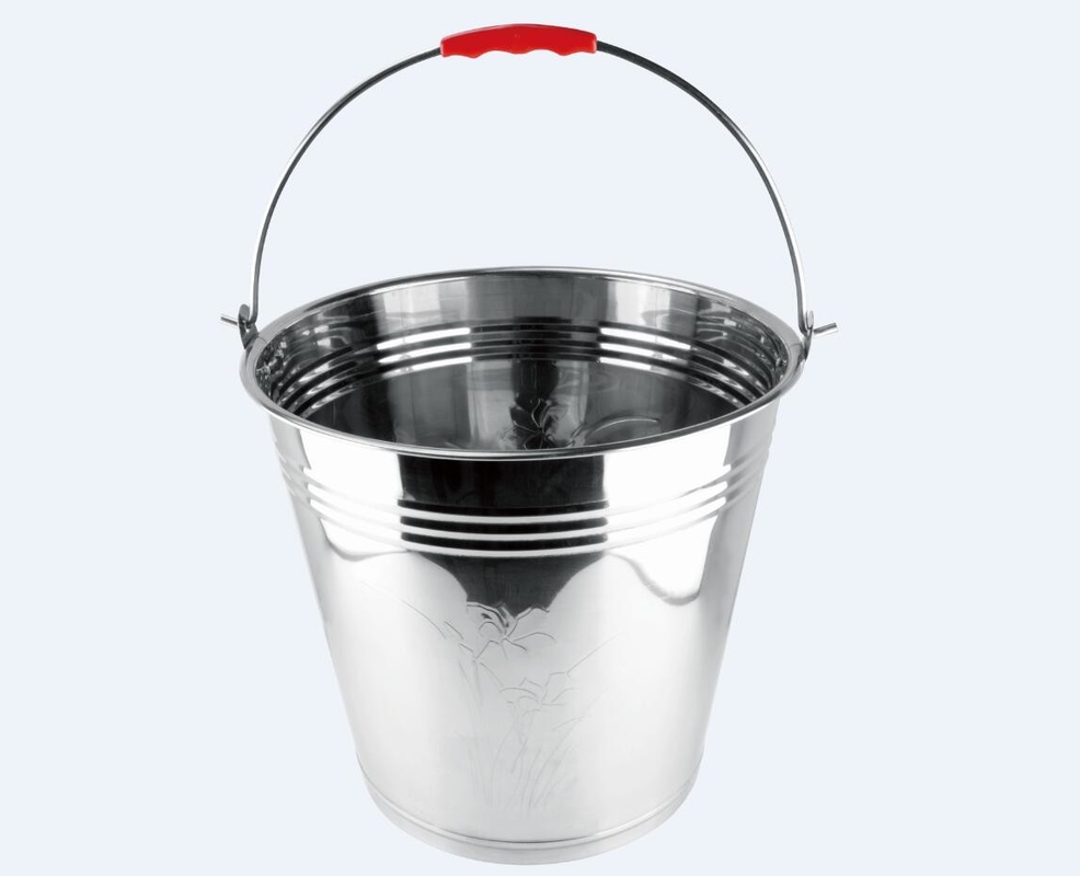 Household 10 20litre Stainless Steel Pail Custom Stainless Steel Ice Bucket Stainless Steel Bucket Hot Sell In Africa