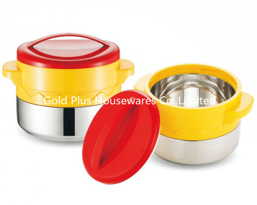 4pcs Camping food box thermos food warmer container stainless steel double heat preservation pot