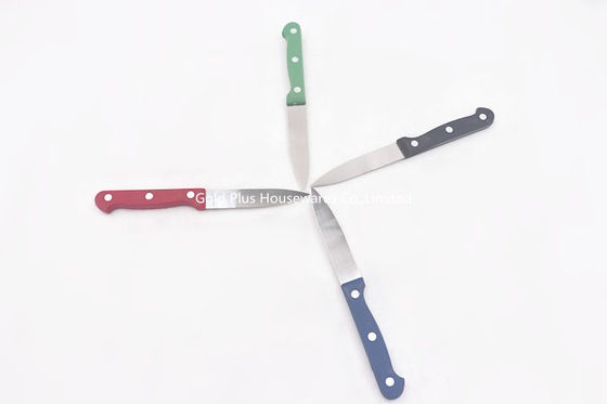 18g Kitchen paring and utility knife set multicolor small fruit knife stainless steel tofu cutting knife
