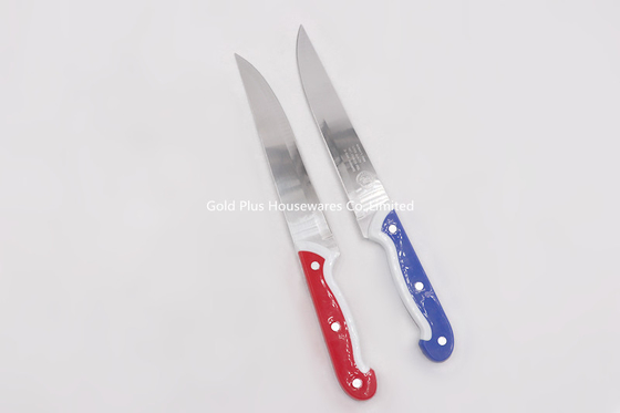 Food grade kitchen knife set paring knife with safe sharp blade butcher multi knife with comfortable handle