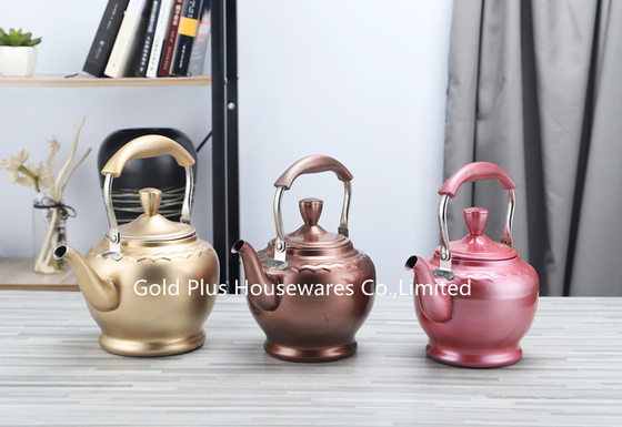 1L  Food grade safety use water kettles stainless steel morocco tea pot chinese set tea maker and cup warmer
