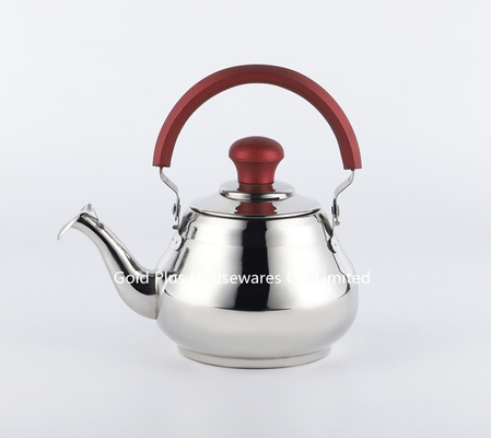 2L Loud Whistling Tea Kettle Heat Retention Stainless Steel Coffee Pot