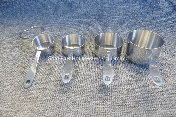 Promotional gifts measuring cups and spoons set for baking coffee stainless steel powder spoon set