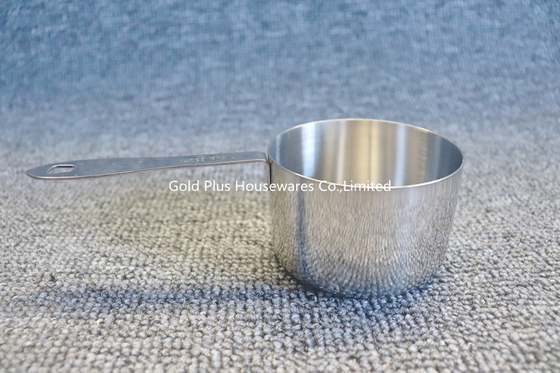 Custom kitchen metal stainless steel cups set for powder different sizes multifunctional food scale measuring cups