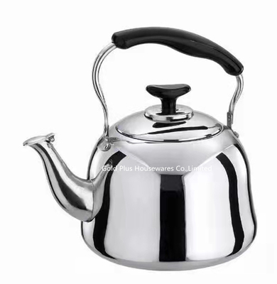 5L Stainless Steel Whistling Tea Kettle Bright Polished Water Pot Kitchen Accessories