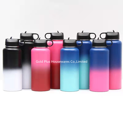 Outdoor Sport 304 Stainless Steel Vacuum Flask Leak Proof Protein Insulated Shaker Bottles