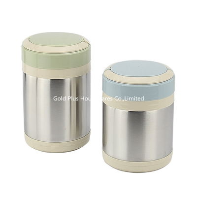 Indoor and outdoor portable 1.5L morden luxury straight soup cup double walled baby kids stainless steel hot food Jar