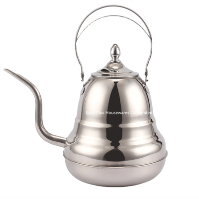 Classic Stainless Steel Tea Kettle 1.8 Liter Water Pour Over Espresso Brewing Coffee Pot