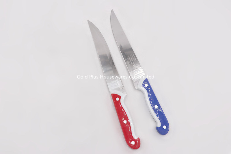 Food grade kitchen knife set paring knife with safe sharp blade butcher