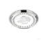 Kitchenware Stainless Steel Round Tray Embossed Silver Color Fashional Design