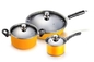 Custom Non Stick Pots And Pans Set , Stainless Steel Non Stick Cookware