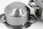 Stainless Steel Non Stick Pots And Pans Set , Ss410 # Kitchen Pan Set Easy Cleaning