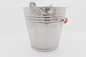 5L China bucket manufacture stainless steel pail bucket with handle ice bucket metal milk bucket