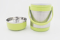 1.5L Outdoor used take away food container with plastic handle stainless steel portable food warmer