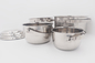 21cm Kitchen Stainless Steel Cookware Set Pasta Cooking Pot With Handle