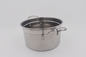0.194cbm 4pcs Induction Stainless Steel Stock Pot With Lid