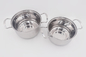 16cm Stainless Steel Cookware Sets Metal Steel Cooking Stew Pot