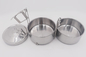2 Tier Mirror Polishing Stainless Steel Tiffin Box Stackable Bento Lunch Box