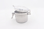 Airtight Stainless Steel Canister With Clamp Refrigerator Storage Container