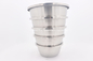 1.8A Stainless Steel Food Bowl 18cm Wall Mounted Cat Pet Water Food Container Feeder