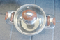 Metal Soup Stainless Milk Pot With Glass Lid Double Handle