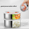 Colorful thermal lunch pot stainless steel food jar 2.2L insulated thermo lunch box bento soup bottle