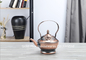 18cm Office hot water mirror finishing coffee kettle stainless steel teapot with infuser for loose tea