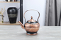 14cm or 16cm  Low price multi-colored bronze coffee pot with filter stainless steel kettle pot for hotel/household