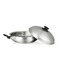 Rapid Warming 304 Try-Ply Stainless Steel Wok Pan With Double Ear