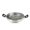 Cookware Set 36cm Non Stick Stainless Steel Wok Pan With Domed Lid