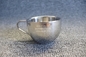 Milk Water Breakfast Sustainable Metal Tea Mugs With Spoon Plate